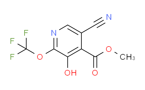 Methyl 5-cyano-3-hydroxy-2-(trifluoromethoxy)pyridine-4-carboxylate