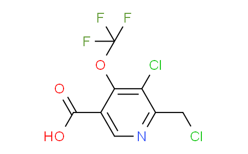 AM180173 | 1806242-34-1 | 3-Chloro-2-(chloromethyl)-4-(trifluoromethoxy)pyridine-5-carboxylic acid