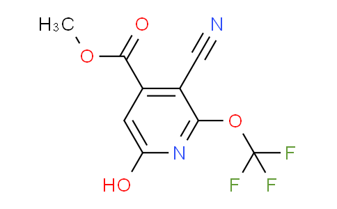 Methyl 3-cyano-6-hydroxy-2-(trifluoromethoxy)pyridine-4-carboxylate
