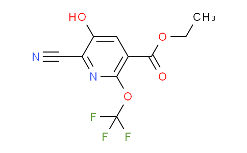 Ethyl 2-cyano-3-hydroxy-6-(trifluoromethoxy)pyridine-5-carboxylate