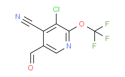 AM180187 | 1803708-80-6 | 3-Chloro-4-cyano-2-(trifluoromethoxy)pyridine-5-carboxaldehyde