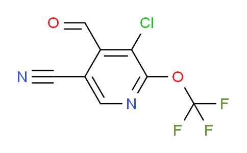 AM180190 | 1803911-90-1 | 3-Chloro-5-cyano-2-(trifluoromethoxy)pyridine-4-carboxaldehyde