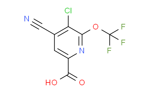AM180209 | 1806194-80-8 | 3-Chloro-4-cyano-2-(trifluoromethoxy)pyridine-6-carboxylic acid
