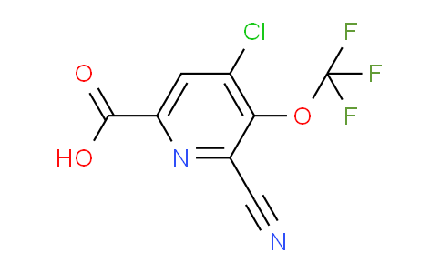 AM180221 | 1803685-37-1 | 4-Chloro-2-cyano-3-(trifluoromethoxy)pyridine-6-carboxylic acid