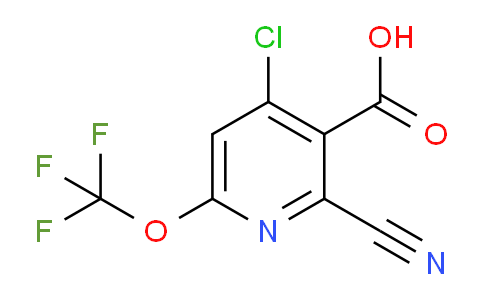 AM180226 | 1803641-61-3 | 4-Chloro-2-cyano-6-(trifluoromethoxy)pyridine-3-carboxylic acid