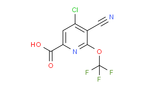 AM180228 | 1804546-49-3 | 4-Chloro-3-cyano-2-(trifluoromethoxy)pyridine-6-carboxylic acid