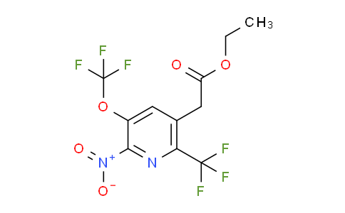 AM18023 | 1361818-71-4 | Ethyl 2-nitro-3-(trifluoromethoxy)-6-(trifluoromethyl)pyridine-5-acetate