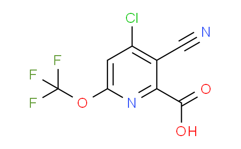 AM180230 | 1803708-89-5 | 4-Chloro-3-cyano-6-(trifluoromethoxy)pyridine-2-carboxylic acid