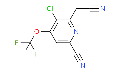 AM180233 | 1804544-91-9 | 3-Chloro-6-cyano-4-(trifluoromethoxy)pyridine-2-acetonitrile