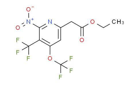AM18025 | 1361793-21-6 | Ethyl 2-nitro-4-(trifluoromethoxy)-3-(trifluoromethyl)pyridine-6-acetate