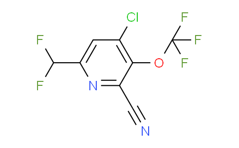 AM180253 | 1803639-29-3 | 4-Chloro-2-cyano-6-(difluoromethyl)-3-(trifluoromethoxy)pyridine