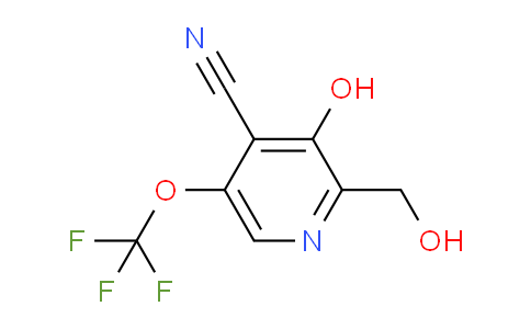 AM180256 | 1804715-96-5 | 4-Cyano-3-hydroxy-5-(trifluoromethoxy)pyridine-2-methanol