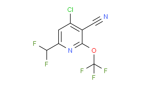 AM180259 | 1804787-53-8 | 4-Chloro-3-cyano-6-(difluoromethyl)-2-(trifluoromethoxy)pyridine
