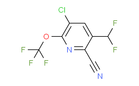 AM180261 | 1804787-63-0 | 5-Chloro-2-cyano-3-(difluoromethyl)-6-(trifluoromethoxy)pyridine