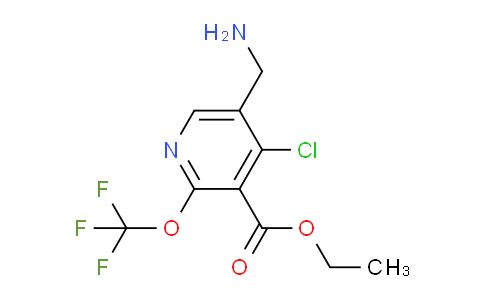 AM180274 | 1806242-20-5 | Ethyl 5-(aminomethyl)-4-chloro-2-(trifluoromethoxy)pyridine-3-carboxylate