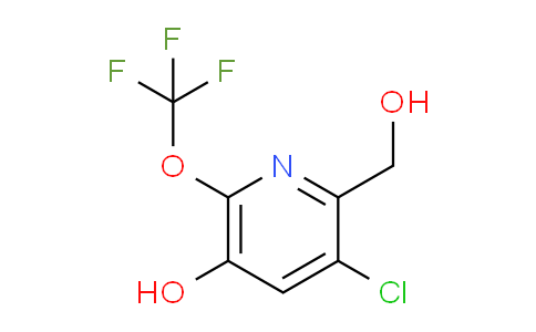 3-Chloro-5-hydroxy-6-(trifluoromethoxy)pyridine-2-methanol