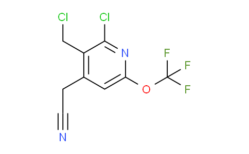 AM180285 | 1804799-33-4 | 2-Chloro-3-(chloromethyl)-6-(trifluoromethoxy)pyridine-4-acetonitrile