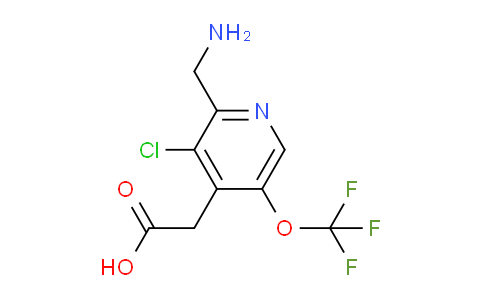 AM180290 | 1803995-67-6 | 2-(Aminomethyl)-3-chloro-5-(trifluoromethoxy)pyridine-4-acetic acid