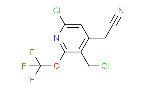 AM180296 | 1803699-63-9 | 6-Chloro-3-(chloromethyl)-2-(trifluoromethoxy)pyridine-4-acetonitrile