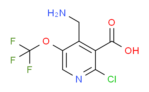 AM180299 | 1805933-59-8 | 4-(Aminomethyl)-2-chloro-5-(trifluoromethoxy)pyridine-3-carboxylic acid