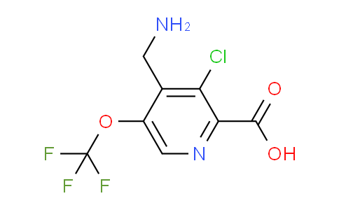 AM180304 | 1805933-62-3 | 4-(Aminomethyl)-3-chloro-5-(trifluoromethoxy)pyridine-2-carboxylic acid