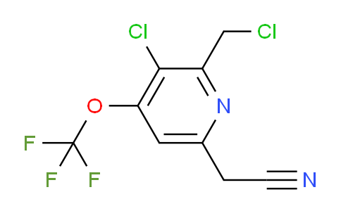 AM180305 | 1806149-98-3 | 3-Chloro-2-(chloromethyl)-4-(trifluoromethoxy)pyridine-6-acetonitrile