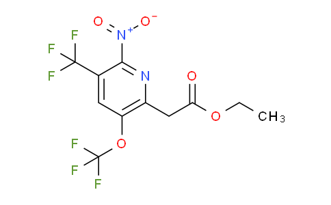 AM18031 | 1361835-32-6 | Ethyl 2-nitro-5-(trifluoromethoxy)-3-(trifluoromethyl)pyridine-6-acetate