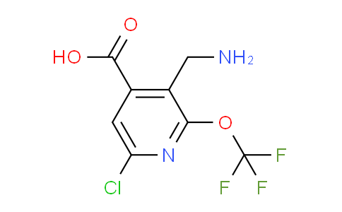 AM180311 | 1804554-22-0 | 3-(Aminomethyl)-6-chloro-2-(trifluoromethoxy)pyridine-4-carboxylic acid