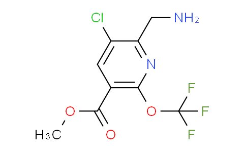 AM180314 | 1804326-71-3 | Methyl 2-(aminomethyl)-3-chloro-6-(trifluoromethoxy)pyridine-5-carboxylate