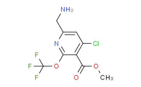 AM180320 | 1804794-10-2 | Methyl 6-(aminomethyl)-4-chloro-2-(trifluoromethoxy)pyridine-3-carboxylate