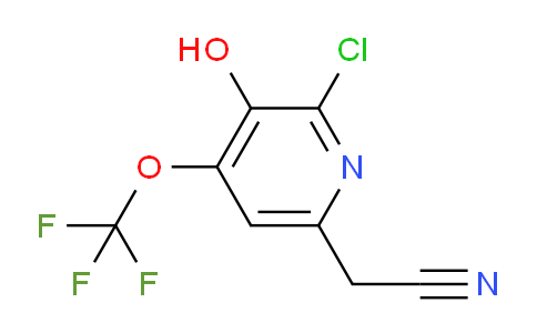 AM180321 | 1803669-59-1 | 2-Chloro-3-hydroxy-4-(trifluoromethoxy)pyridine-6-acetonitrile