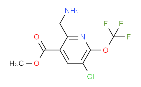 AM180325 | 1804699-19-1 | Methyl 2-(aminomethyl)-5-chloro-6-(trifluoromethoxy)pyridine-3-carboxylate