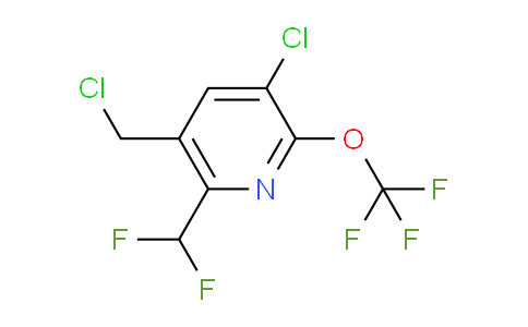 AM180332 | 1806104-16-4 | 3-Chloro-5-(chloromethyl)-6-(difluoromethyl)-2-(trifluoromethoxy)pyridine