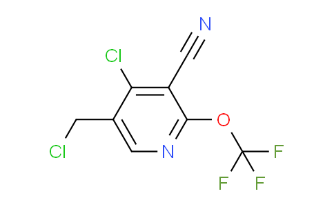 4-Chloro-5-(chloromethyl)-3-cyano-2-(trifluoromethoxy)pyridine