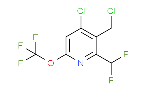 AM180338 | 1804558-99-3 | 4-Chloro-3-(chloromethyl)-2-(difluoromethyl)-6-(trifluoromethoxy)pyridine