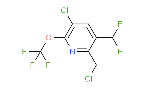 AM180342 | 1805932-86-8 | 5-Chloro-2-(chloromethyl)-3-(difluoromethyl)-6-(trifluoromethoxy)pyridine