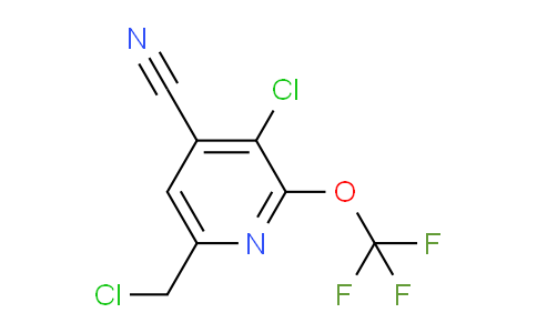 AM180343 | 1804367-20-1 | 3-Chloro-6-(chloromethyl)-4-cyano-2-(trifluoromethoxy)pyridine