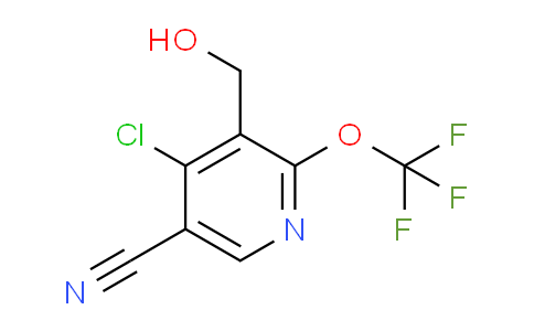 4-Chloro-5-cyano-2-(trifluoromethoxy)pyridine-3-methanol