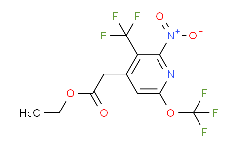 AM18036 | 1361818-82-7 | Ethyl 2-nitro-6-(trifluoromethoxy)-3-(trifluoromethyl)pyridine-4-acetate
