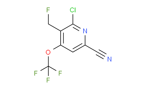 AM180361 | 1804367-32-5 | 2-Chloro-6-cyano-3-(fluoromethyl)-4-(trifluoromethoxy)pyridine