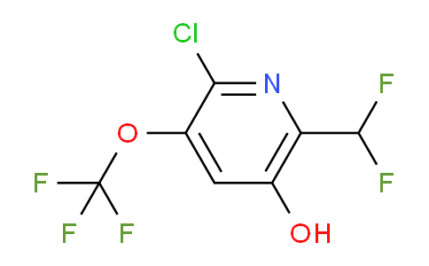AM180371 | 1804369-90-1 | 2-Chloro-6-(difluoromethyl)-5-hydroxy-3-(trifluoromethoxy)pyridine