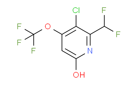 AM180376 | 1804653-91-5 | 3-Chloro-2-(difluoromethyl)-6-hydroxy-4-(trifluoromethoxy)pyridine