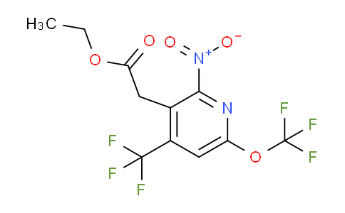 AM18038 | 1361788-96-6 | Ethyl 2-nitro-6-(trifluoromethoxy)-4-(trifluoromethyl)pyridine-3-acetate