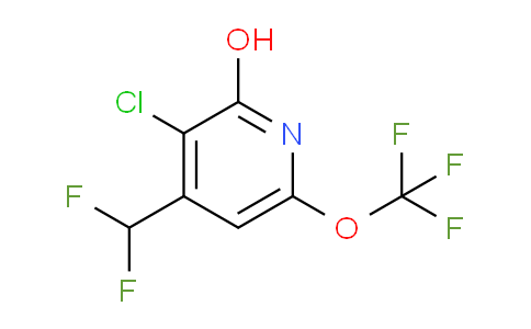 AM180383 | 1803908-74-8 | 3-Chloro-4-(difluoromethyl)-2-hydroxy-6-(trifluoromethoxy)pyridine