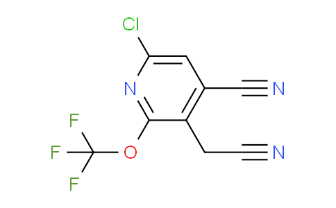 AM180386 | 1803683-04-6 | 6-Chloro-4-cyano-2-(trifluoromethoxy)pyridine-3-acetonitrile