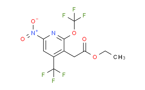 AM18039 | 1361903-91-4 | Ethyl 6-nitro-2-(trifluoromethoxy)-4-(trifluoromethyl)pyridine-3-acetate