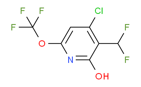 AM180394 | 1806197-89-6 | 4-Chloro-3-(difluoromethyl)-2-hydroxy-6-(trifluoromethoxy)pyridine
