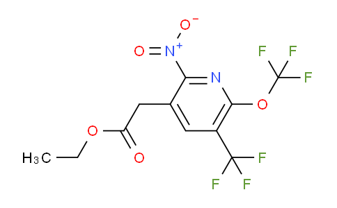 AM18040 | 1361877-64-6 | Ethyl 2-nitro-6-(trifluoromethoxy)-5-(trifluoromethyl)pyridine-3-acetate