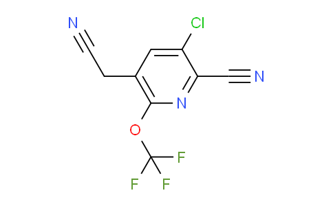 AM180401 | 1803913-46-3 | 3-Chloro-2-cyano-6-(trifluoromethoxy)pyridine-5-acetonitrile
