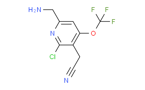 AM180412 | 1803950-43-7 | 6-(Aminomethyl)-2-chloro-4-(trifluoromethoxy)pyridine-3-acetonitrile